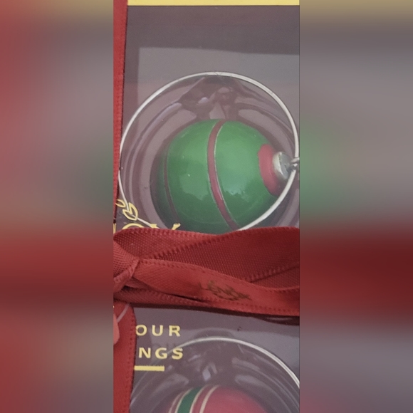 Lenox Set of Four Merry and Bright Napkin Rings Ornament  Design Christmas - Picture 9 of 9